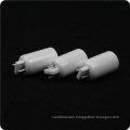 glazed UV lamp cap alumina lamp components with factory price